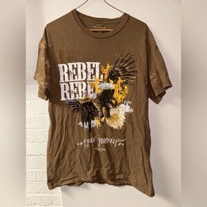 PacSun Brown Rebel Graphic Tee